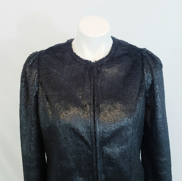 *Last Chance* Twelve Faux Fur Blazer Lightweight Jacket by Forever 21 - Picture 2 of 13